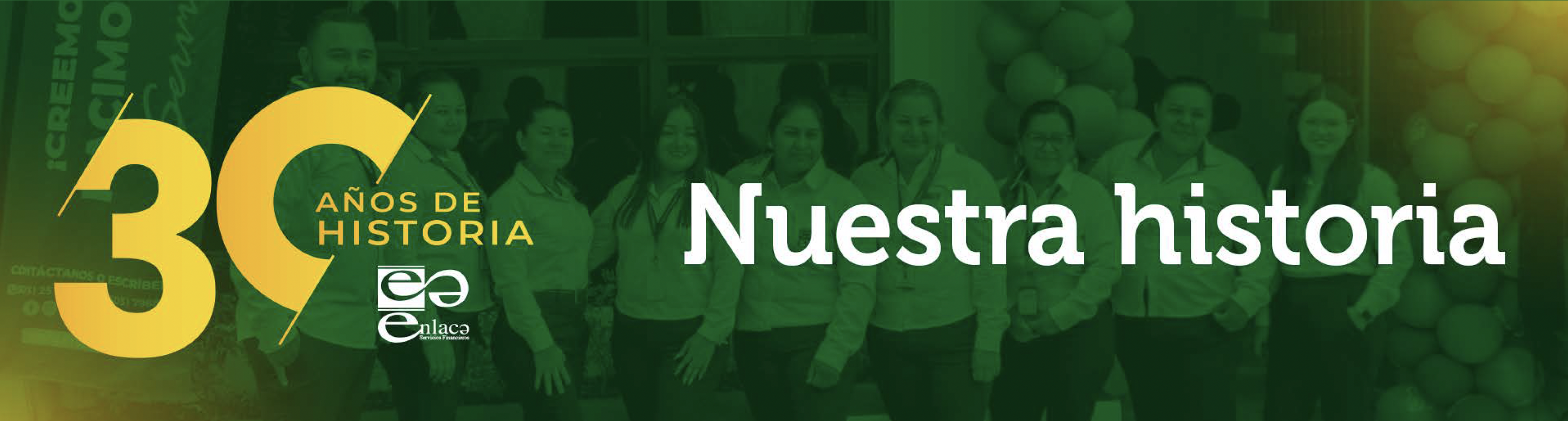 30 años de historia - Nuestra historia