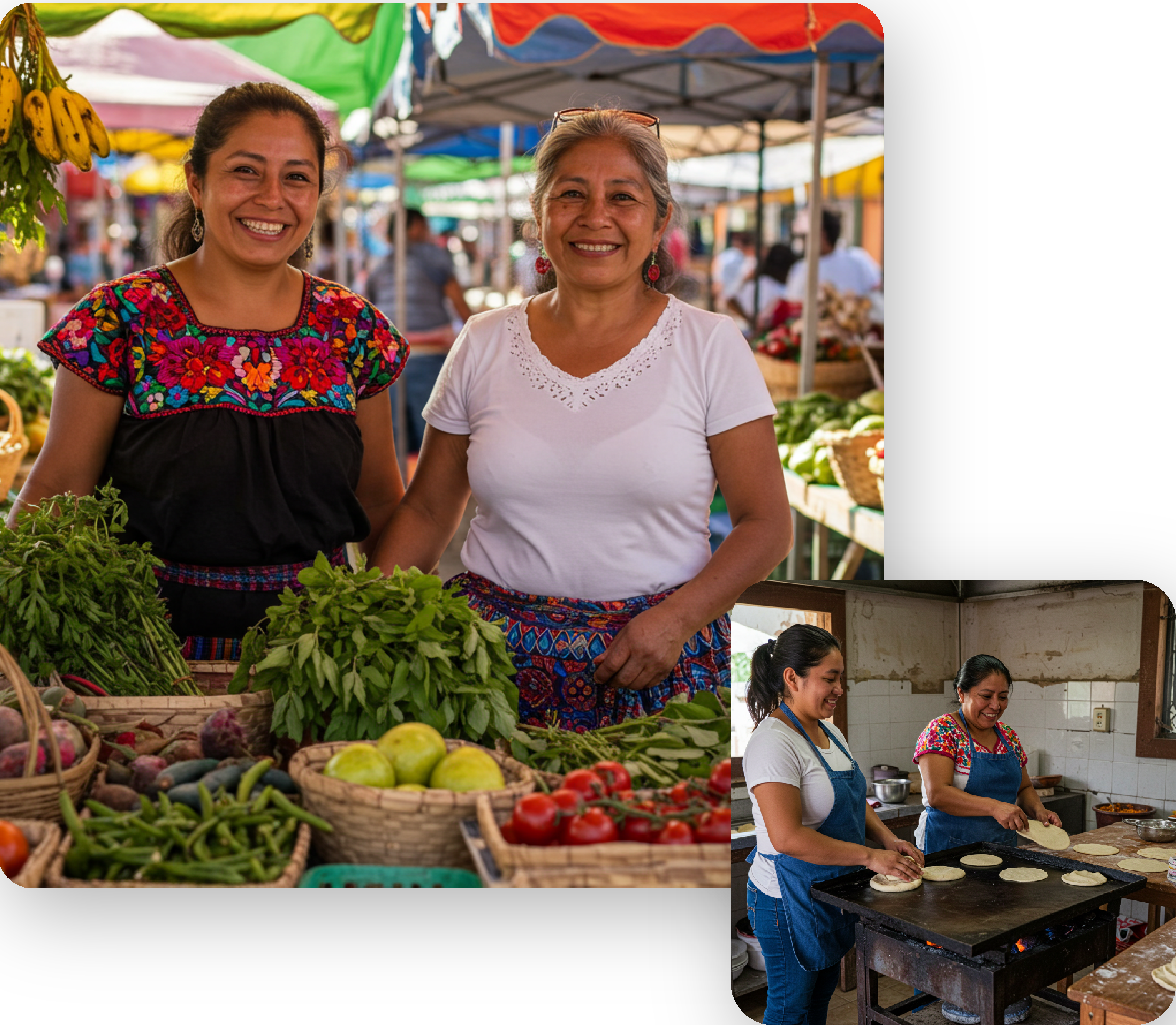 Emprendedoras en mercado